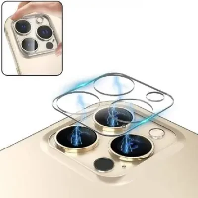 Nuglas Tempered Glass Camera Lens Protector for iPhone 12 Pro Max
