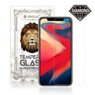 Tempered Glass Screen Protector For iPhone X / XS / 11 Pro (Diamond Glass & Japan Glue Upgrade)