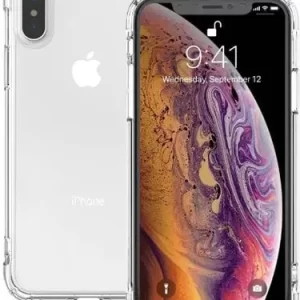 Inspiring&Living TPU Clear Shockproof Bumper Back Case Cover for iPhone X