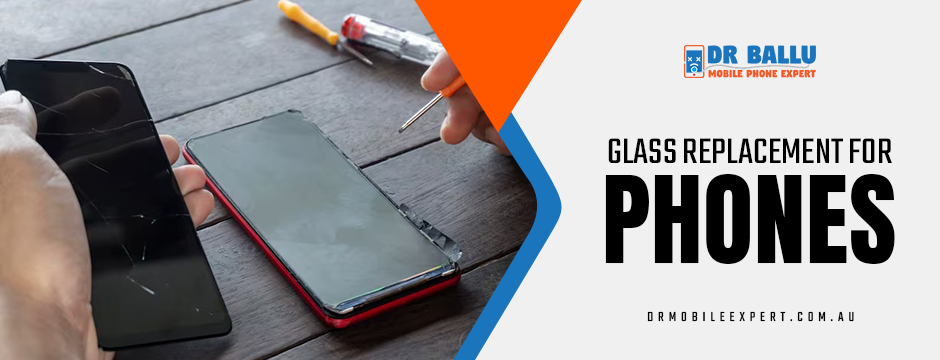 Glass replacement for phones