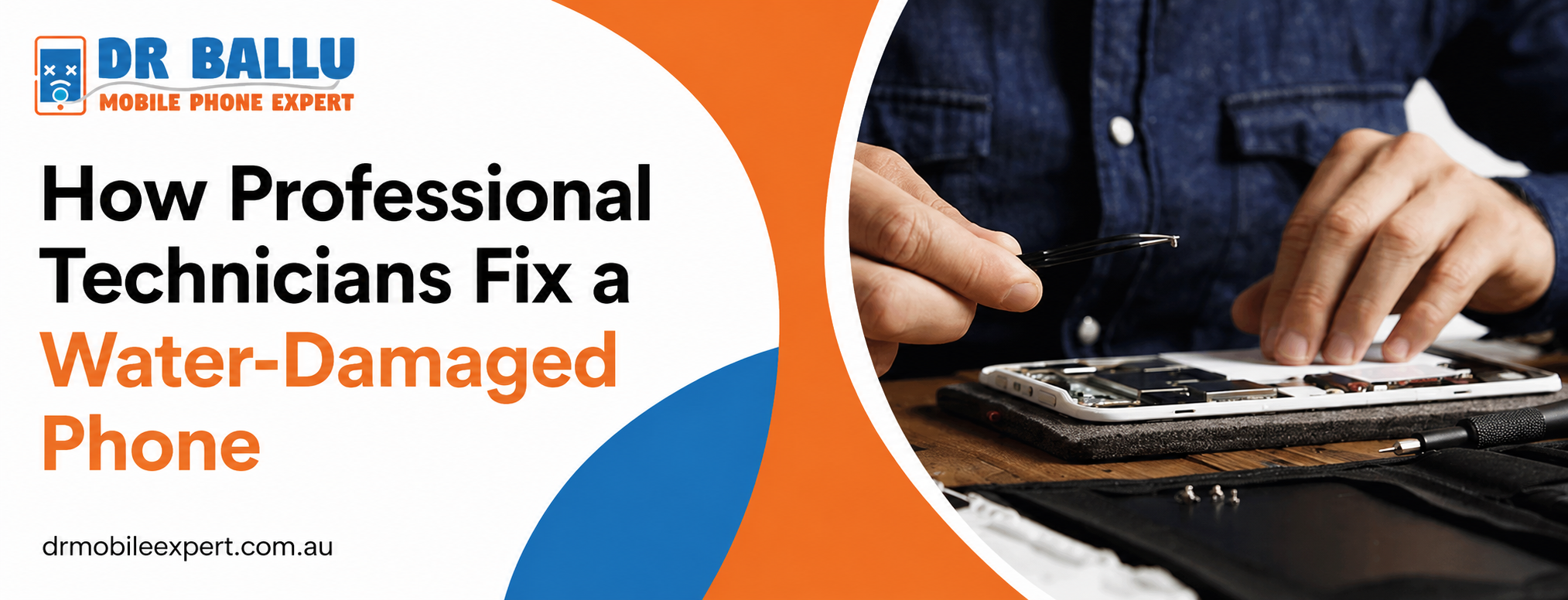 How Professional Technicians Fix a Water Damaged Phone