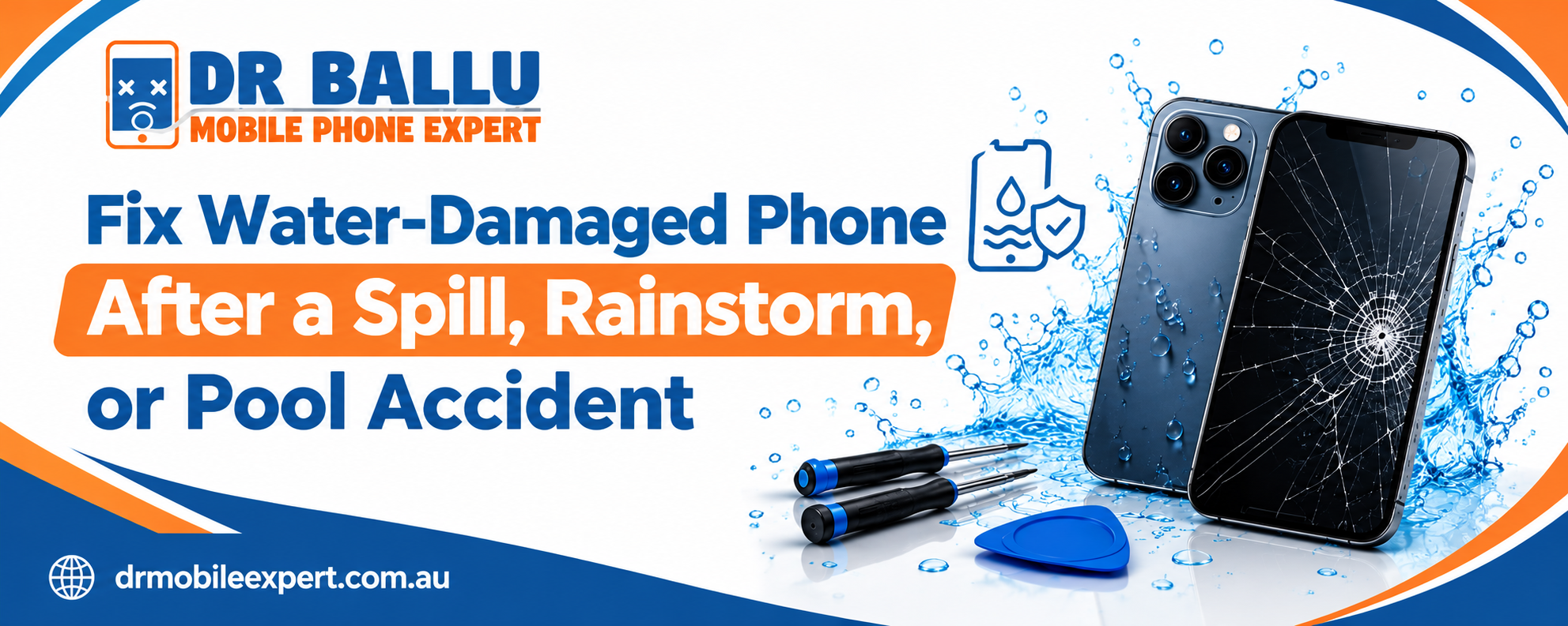 Fix Water-Damaged Phone After a Spill, Rainstorm, or Pool Accident